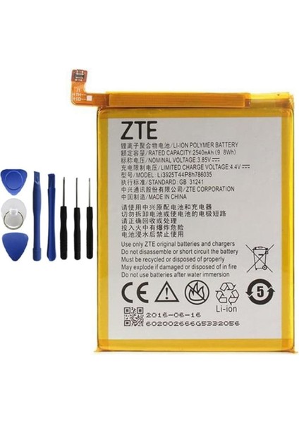 Zte Blade Smart Prime 7 Pil Batarya LI3925T44P8H786035 ve Tamir S Senalstore