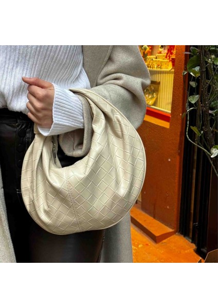 Bej Düğüm Detaylı Çanta fiyatları