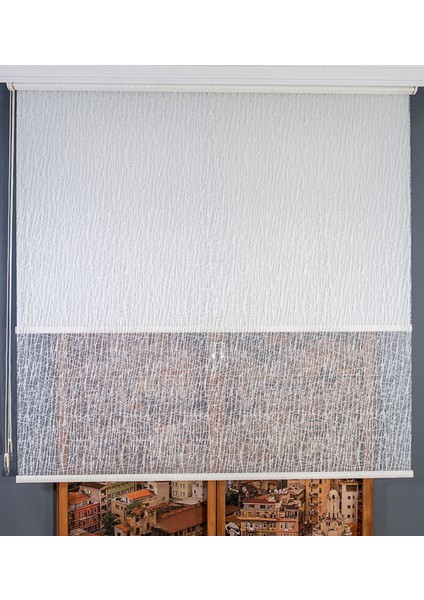 Çift Mekanizmalı Tül Stor Perde