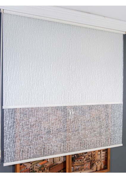 Çift Mekanizmalı Tül Stor Perde fiyatları