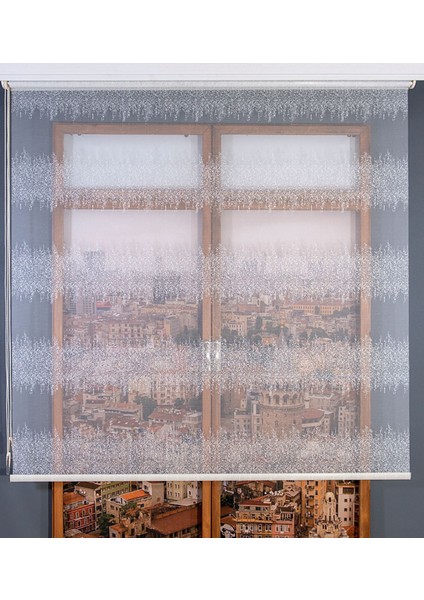 Çift Mekanizmalı Tül Stor Perde