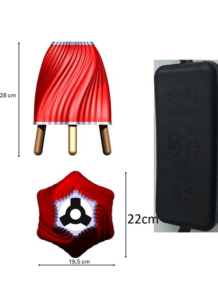 Galaksi Abajur Samanyolu Temalı Abajur , Modern Abajur 3160053-A00