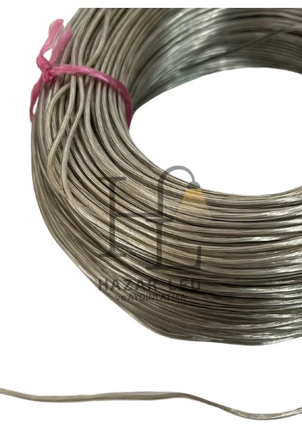 0.22MM Çok Damarlı Şeffaf Montaj Kablosu Kalaylı %100 Bakır Kordon Kablo 100M