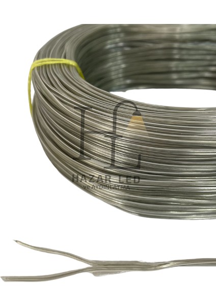 2 Pin Jst Elektrik Kablosu 2'li Şerit LED Kablo 2X0,22MM Şeffaf Kalaylı %100 Bakır Kordon Kablo 100M fiyatları