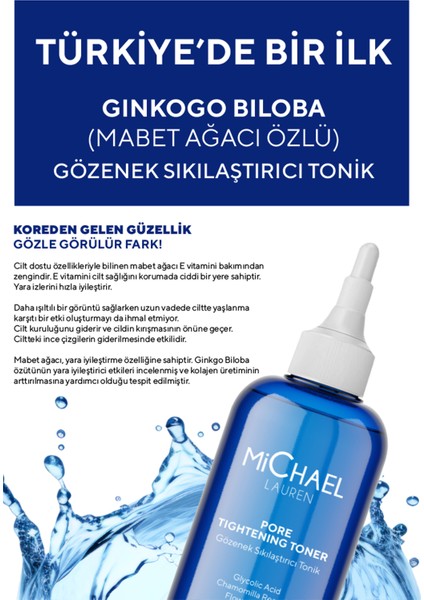 gözenek Karşıtı Mabet Ağacı Özlü Arındırıcı Glikolik Asit Tonik 2li Set (Ginkgo Biloba