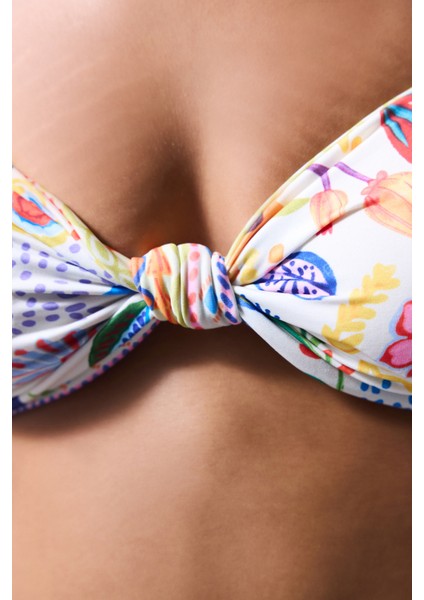 Ila Çift Taraflı Straplez Bikini Üstü