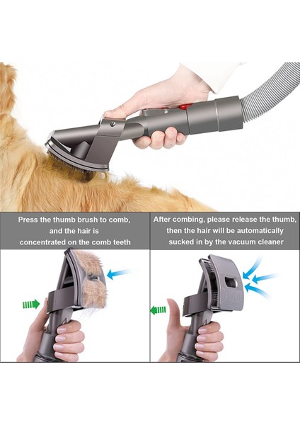 Dyson V10 V11 V12 V15 V8 V7 V6 Elektrikli Süpürge Aksesuarları Için Köpek Kedi Evcil Hayvan Yatak Fırçası Bakım Aracı (Yurt Dışından) fırsatları