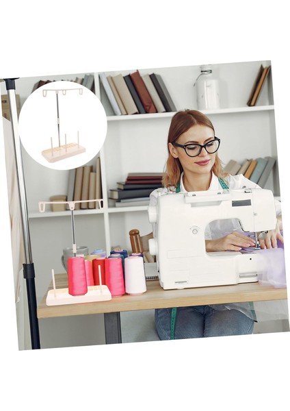 Iplik Stantı, Dikiş Ipliği Tutucu 96285 Krem fırsatları