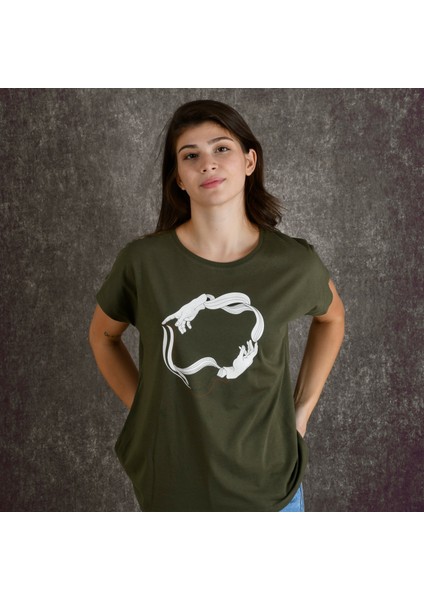 Connect Kadın Baskılı T-Shirt fiyatları
