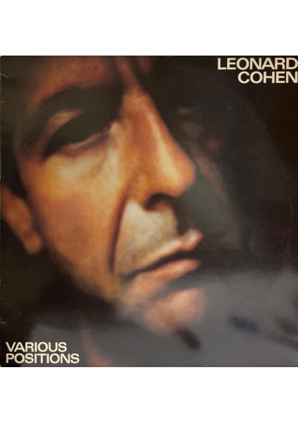 Leonard Cohenvarious Positions Lp Dance Me To The End Of Love Bu Albümde