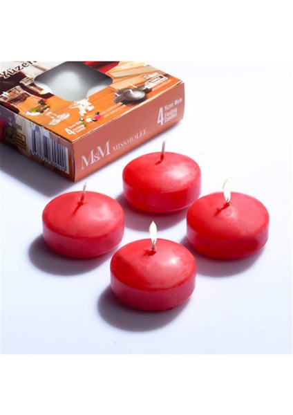 Yüzen Mum 4 Lü 35 gr 4 Saat Yanar fırsatları