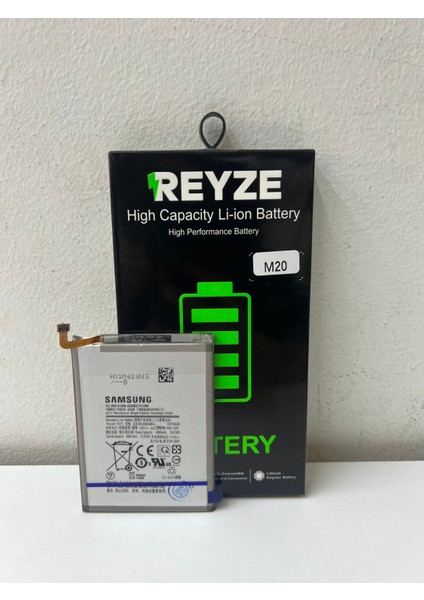 Reyze Samsung Galaxy M-20-M-30 Batarya güçlendirilmiş devre koruma