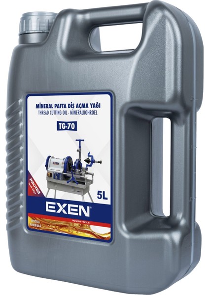 Exen Mineral Pafta Diş Açma Yağı 5 Litre - Tg-70