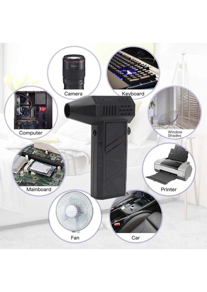 X6 Turbo Fan Hava Tabancası, Şarjlı Hava Tabancası