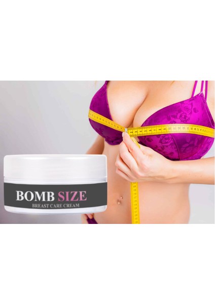 Bombsize Daha Belirgin Hatlar ve Sımsıkı Hissi Veren Göğüslerinize Bakım Kremi 50 ml modelleri