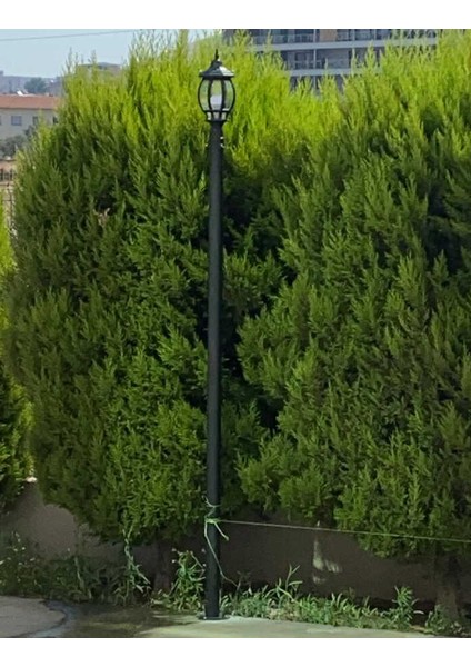 237 cm Sekizgen Direkli Bahçe Armatürü - Bahçe Lambası