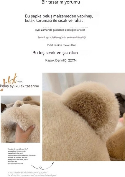 Tatlı Sevimli Ay Peluş Örgü Şapka (Yurt Dışından)