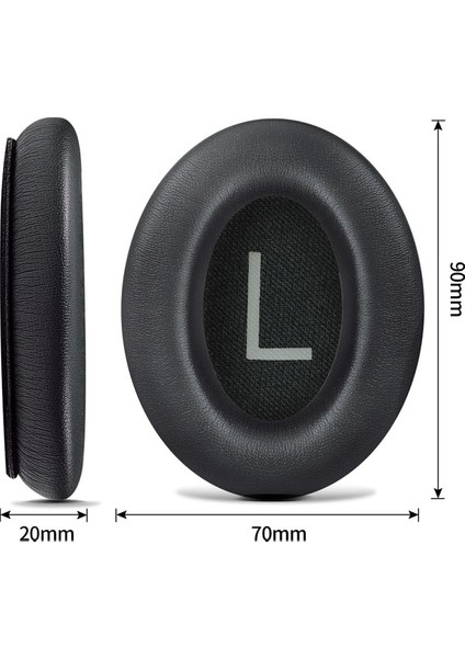 Bose QC45 1 Çift Kulaklık Sünger Kulaklık Deri Kapak Için (Yurt Dışından) modelleri