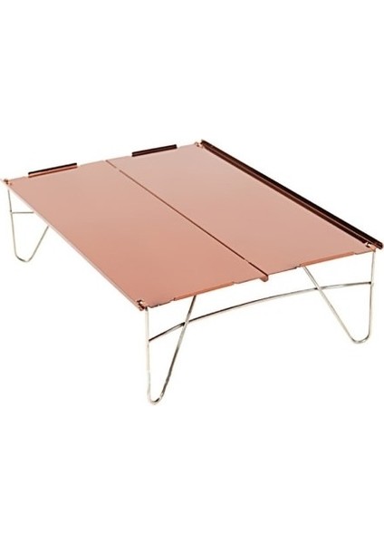 Mini Alüminyum Masa Ultralight Katlanır Piknik Masası Kırmızı (Yurt Dışından)
