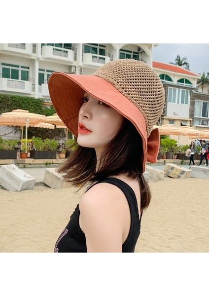 Japon Moda Balıkçı Şapkası Katlanabilir Yay Güneş Şapkası Güneş Şapkası (Yurt Dışından) fiyatları