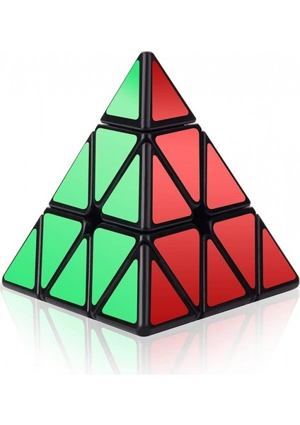 Saytay Speed Cube, Roxenda 3X3X3 Piramit Hız Küp Üçgen Yapboz Magic Cube Geliştirilmiş Baskı - ST-001'DEN Daha Hızlı ve Daha Has Şekilde Döner (Yurt Dışından)
