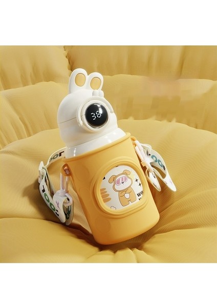 316 Paslanmaz Çelik Çocuk Termos Bardak, Taşınabilir Moda Su Bardağı, Akıllı Sıcaklık Ölçümü (Yurt Dışından)