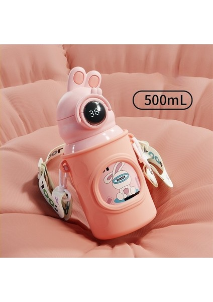 316 Paslanmaz Çelik Çocuk Termos Bardak, Taşınabilir Moda Su Bardağı, Akıllı Sıcaklık Ölçümü (Yurt Dışından)