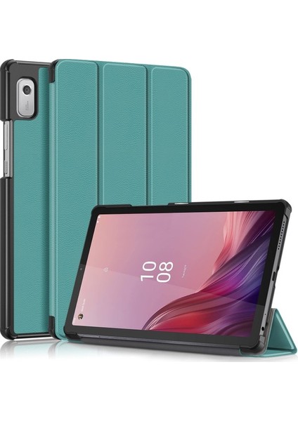 Lenovo Tab M9 TB-310FU Için Üç Katlı Stand Tablet Kılıf (Yurt Dışından)