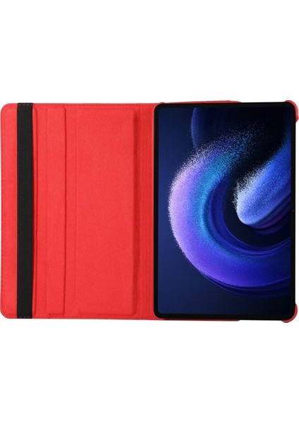 Xiaomi Pad 6s Pro 12.4 Için Rotasyon Deri Tablet Kılıfı (Yurt Dışından)