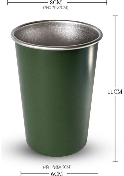 Açık Kamp Paslanmaz Çelik Kupa (Yurt Dışından) fiyatları