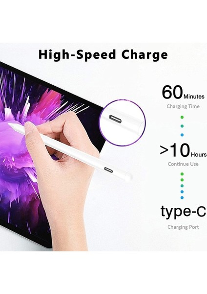 Ipad / iPad Pro Için Stylus 2018 ve Üstü Beyaz (Yurt Dışından) fiyatları