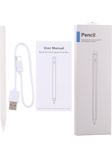Ipad / iPad Pro Için Stylus 2018 ve Üstü Beyaz (Yurt Dışından) modelleri