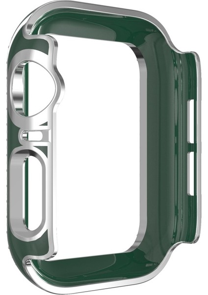 Apple Watch Için Pc Saat Kılıfı 6 & Se & 5 & 4 40 mm Yeşil + Gümüş (Yurt Dışından) modelleri