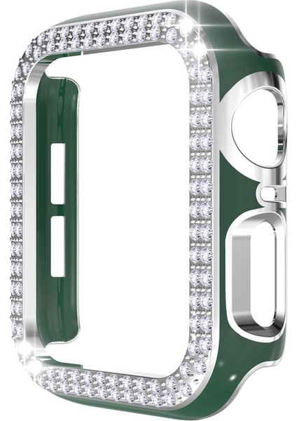 Apple Watch Için Pc Saat Kılıfı 6 & Se & 5 & 4 40 mm Yeşil + Gümüş (Yurt Dışından) indirimleri