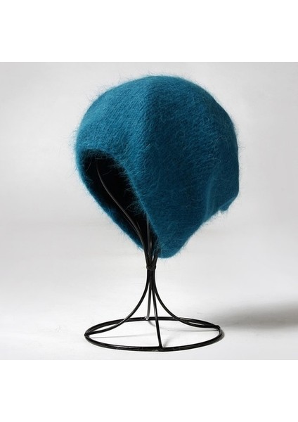 Kadın Sıcak Şapka Için Düz Renk Tavşan Kürk Kış Şapkası (Yurt Dışından) fiyatları