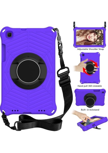 Samsung Galaxy Tab Için A.8.0 2019 SM-T290 / SM-T295 Case Mor (Yurt Dışından)