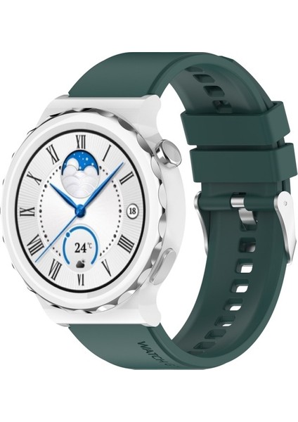 Huawei Silikon Band Gt Gt 3 Pro 43MM 20MM Şarap Kırmızı (Yurt Dışından)