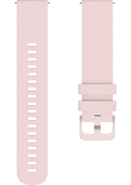 20 mm Pockmarked Ton Tokalı Silikon Saat Band Pembe (Yurt Dışından) modelleri
