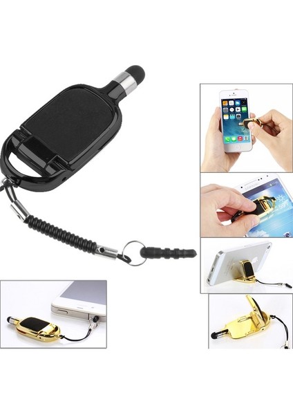 5'inde 1 Yüksek Hasiyetli Kapasitif Kalemle Telefon Sahibi Siyah (Yurt Dışından)
