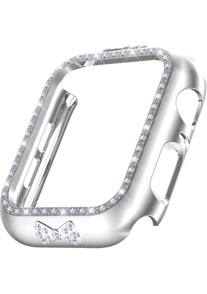 Apple Watch Için Pc Saat Kılıfı 6 & Se & 5 & 4 40 mm Gümüş (Yurt Dışından)
