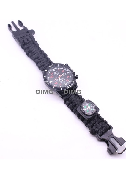 Yeni Açık Bilezik Yedi Çekirdekli Şemsiye Ipi Vücut Koruma Bileziği Şemsiye Ipi Çok Fonksiyonlu El Ipi (Yurt Dışından)