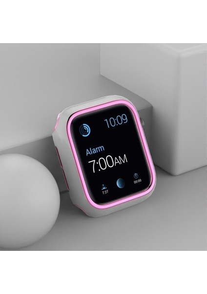 Apple Watch 3 & 2 & 1 38 mm Beyaz Pembe Için Pc Saat Kılıfı (Yurt Dışından) modelleri