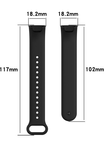 Xiaomi Redmi Band Pro Dark Green Için Silikon Saat Bandı (Yurt Dışından)
