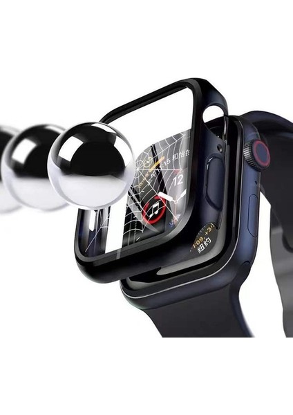 Apple Watch S 6/5/4/se 44 mm Siyah + Altın Için 2 Renkli Pc Kasası (Yurt Dışından)