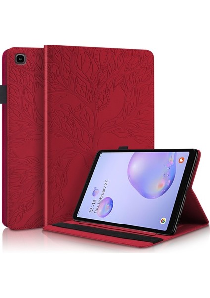 Samsung Galaxy Tab Için A 8.0 2019 T290 Deri Kılıf Gül Altın (Yurt Dışından)