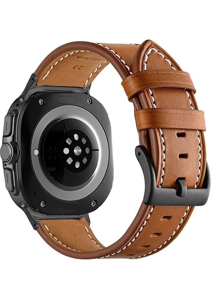 Samsung Galaxy Watch Ultra 47MM Için Deri Saat Kayışı (Yurt Dışından)