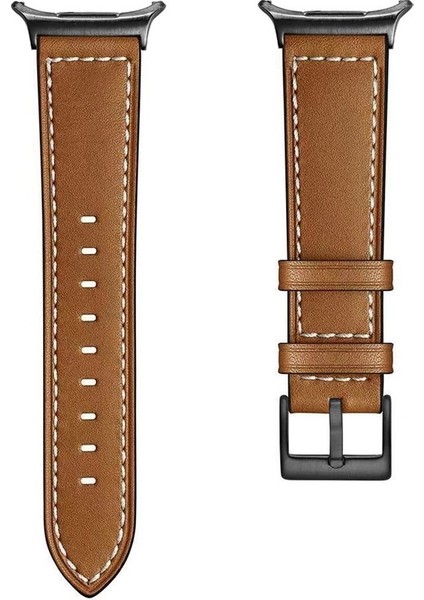 Samsung Galaxy Watch Ultra 47MM Için Deri Saat Kayışı (Yurt Dışından)