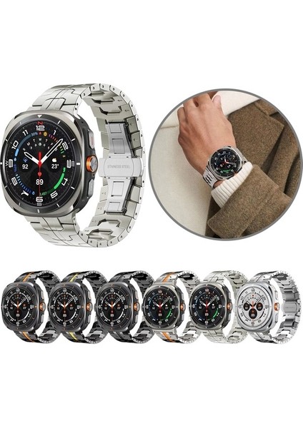 Samsung Galaxy Watch Ultra 47MM Için Titanyum Alaşımlı Kayış (Yurt Dışından) indirimleri
