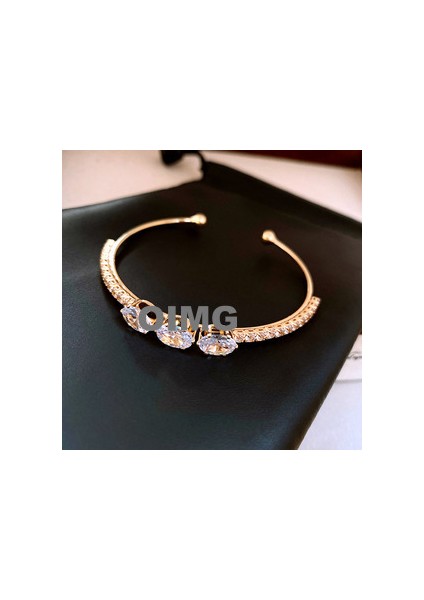 Yeni Ağır Sanayi Iyi Şanslar Bilezik Zarif Işık Lüks Mizaç Bilezik Kişiselleştirilmiş Nimet El Takı (Yurt Dışından)