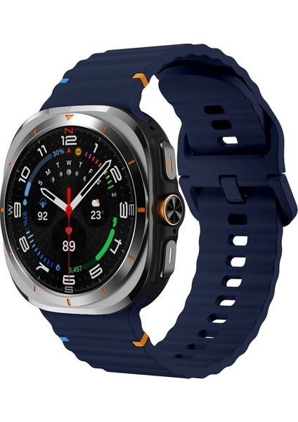Samsung Galaxy Watch Ultra 47MM Için Silikon Saat Kayışı (Yurt Dışından)